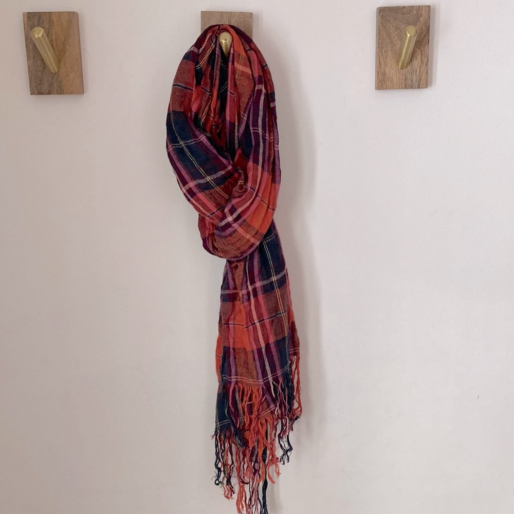 Madewell Plaid scarf
